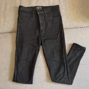 Abercrombie & Fitch Simone High Rise Super Skinny Black Jeans 26 2